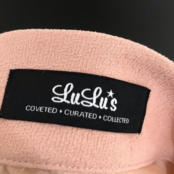 Lulus Blush Pink Fit and Flare Mini Dress | Choker Collar | Open Back - Picture 11 of 16